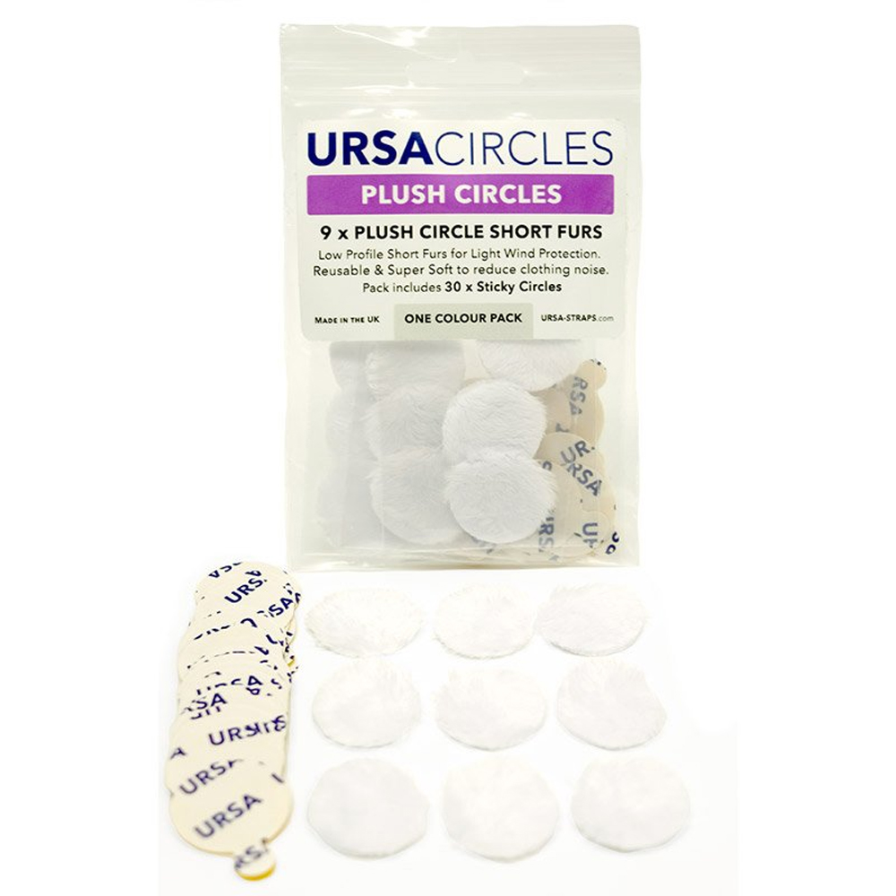 URSA - Plush Circle / 9x Plush Circle / 30x Stickies / Weiß