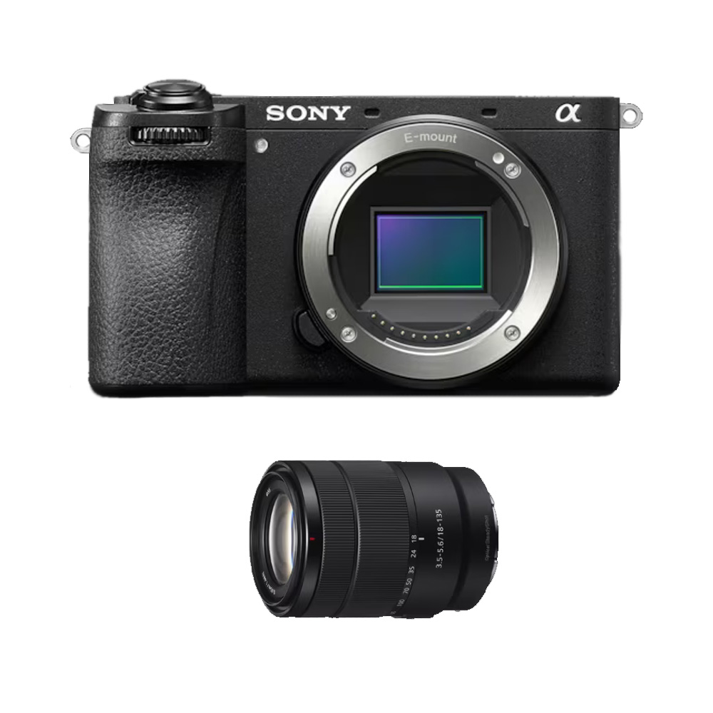 Sony - Alpha 6700 + 18-135 mm Zoomobjektiv | ILCE-6700M