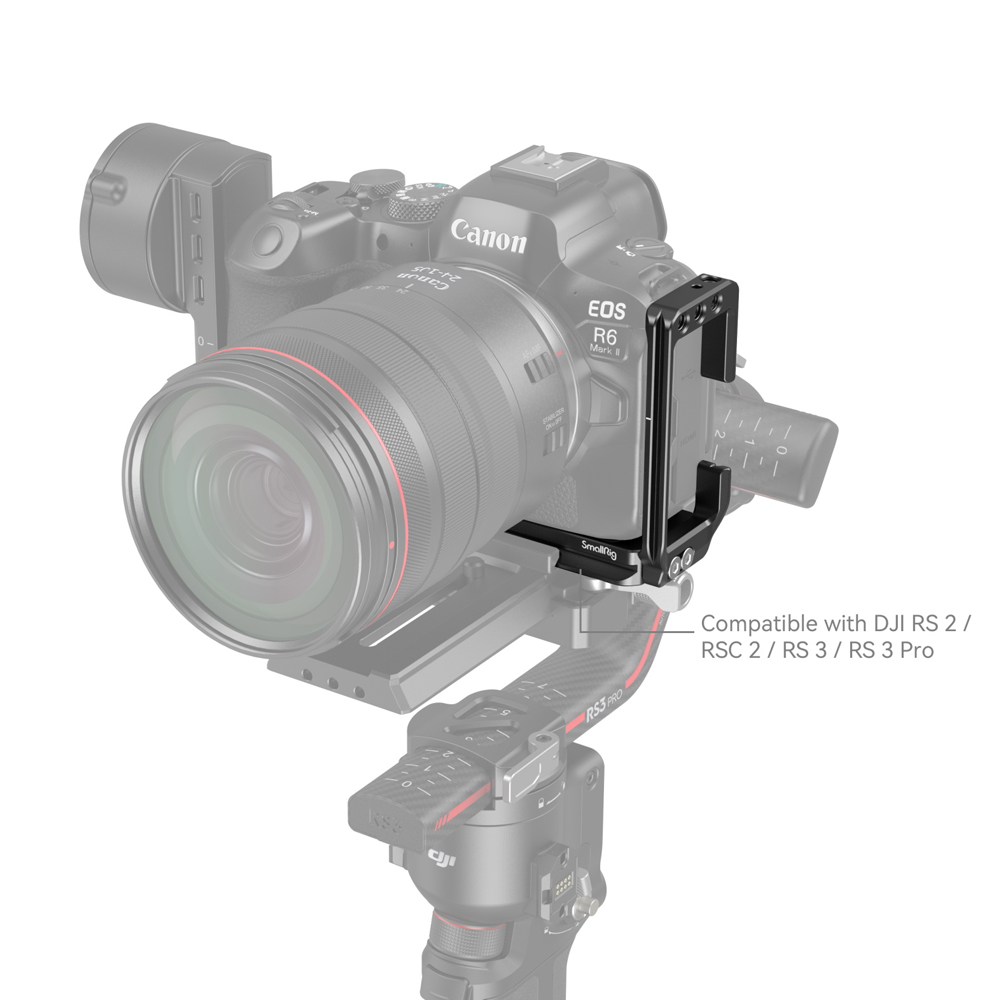 SmallRig - L-Bracket für Canon EOS R6 Mark II / R5 / R5 C / R6 Kamera - 4160