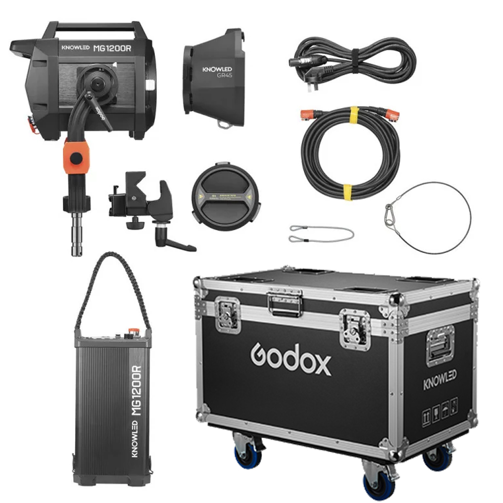 Godox - MG1200R Kit 3 RGB LED Panel + Flight Case