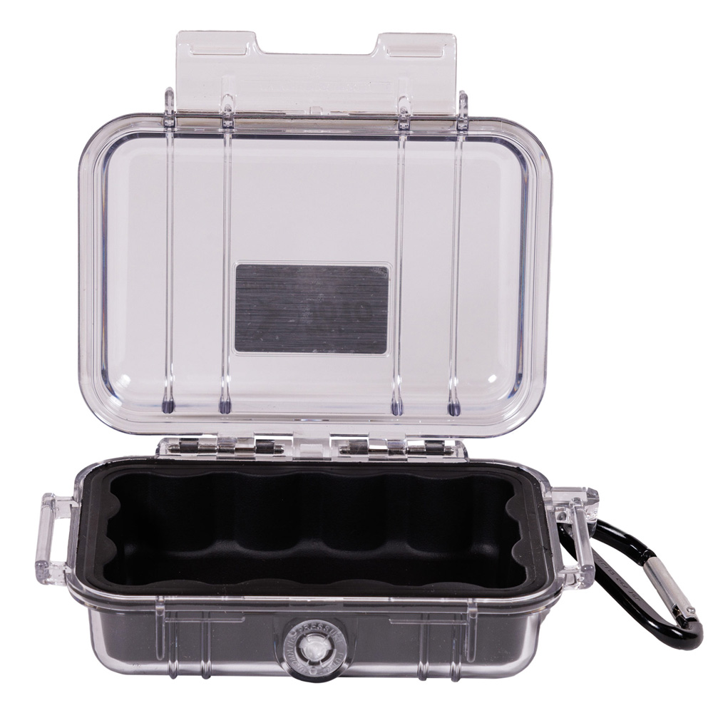 Peli - MicroCase 1010 (Schwarz / Transparent)