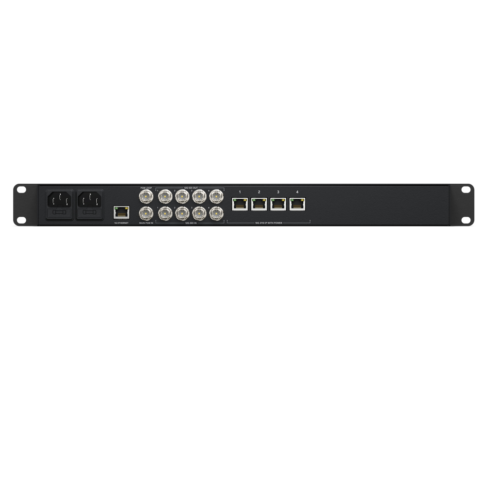 Blackmagic - 2110 IP Converter 4x12G PWR