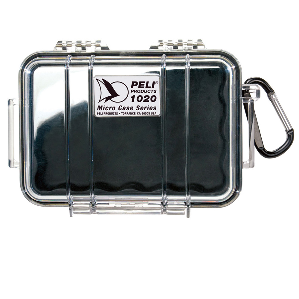 Peli - MicroCase 1020 (Schwarz / Trransparent)