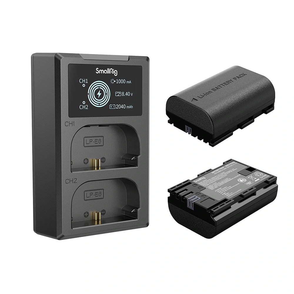 Smallrig - LP-E6NH Camera Battery and Charger Kit