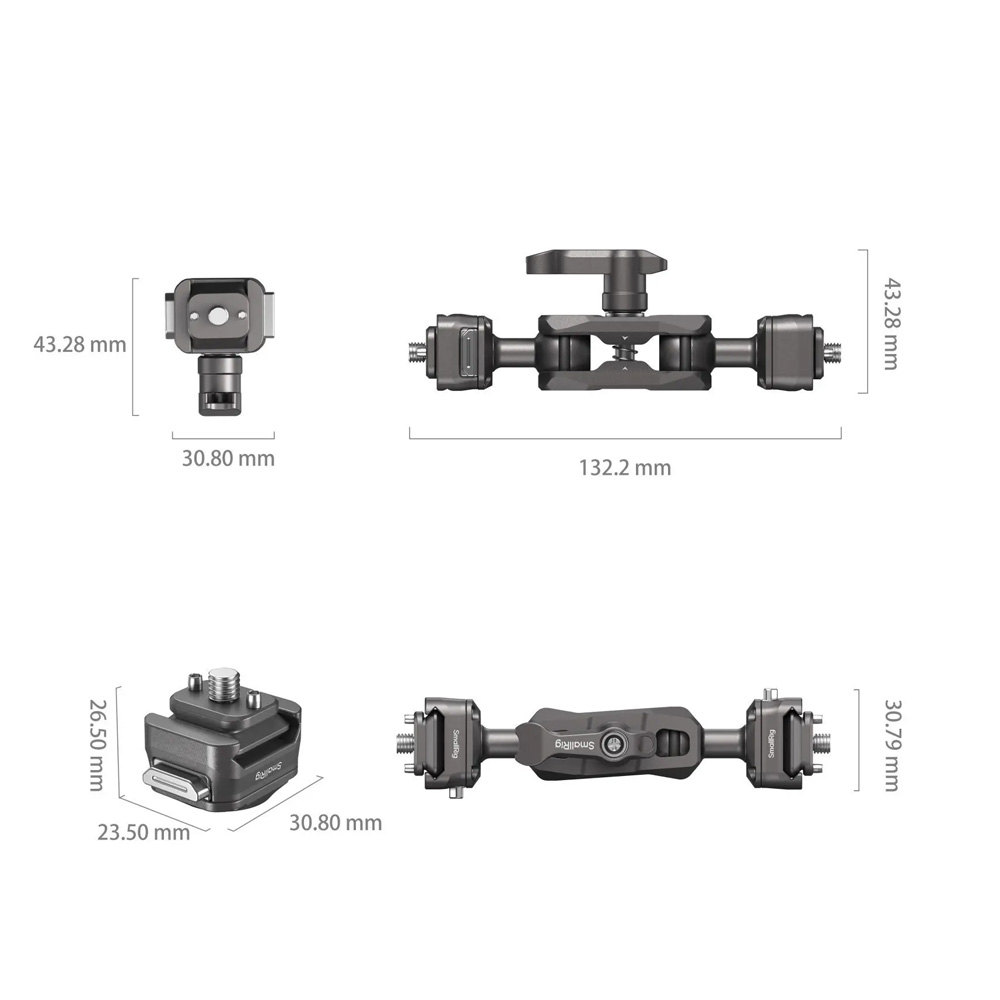 SmallRig - HawkLock H21 QR Magic Arm mit Kugelkopf - 4488