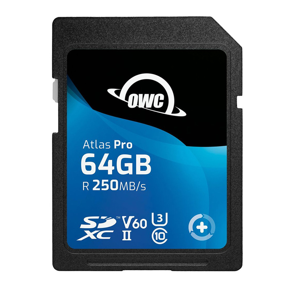 OWC - Atlas Pro SDXC V60 UHS-II Memory Card 64GB