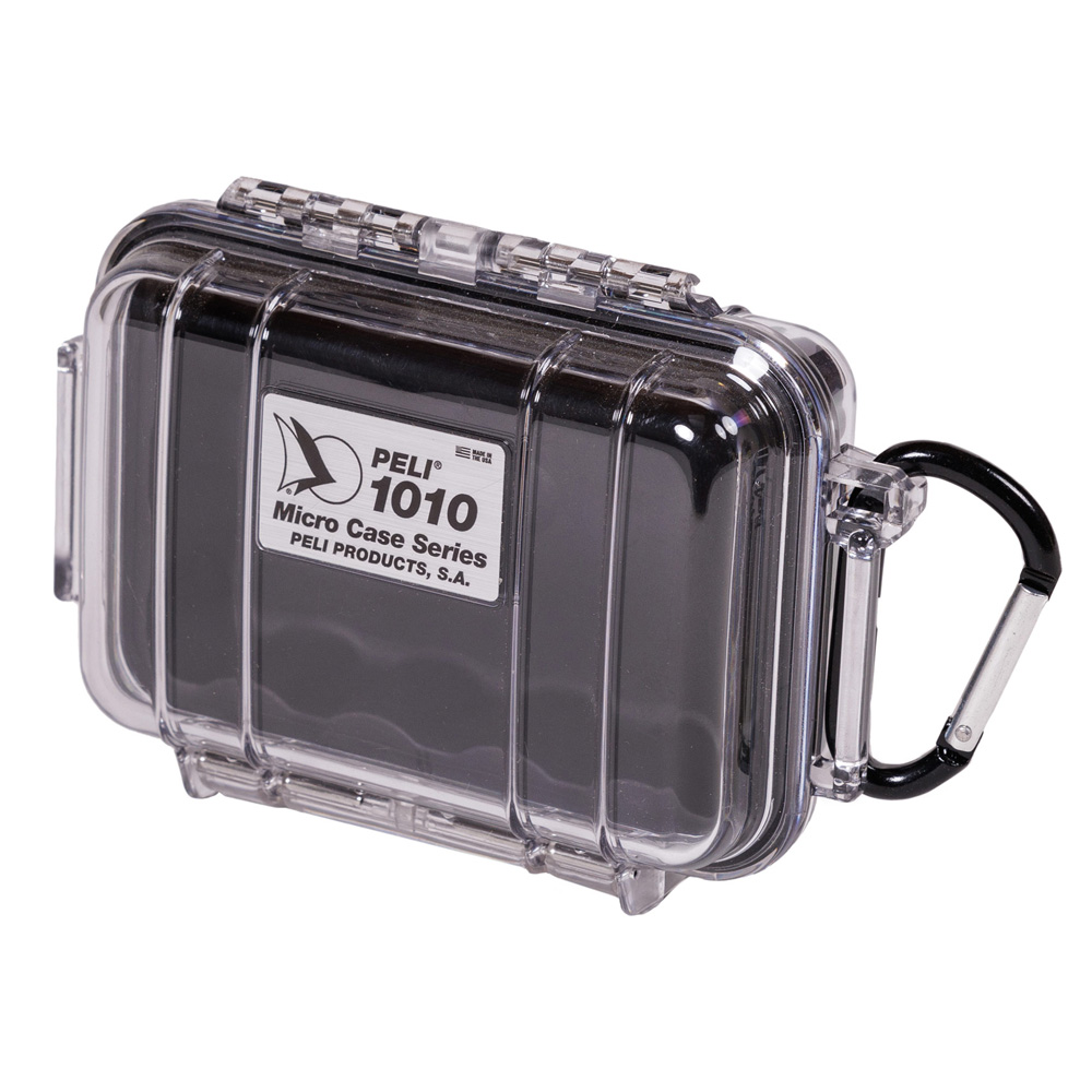 Peli - MicroCase 1010 (Schwarz / Transparent)