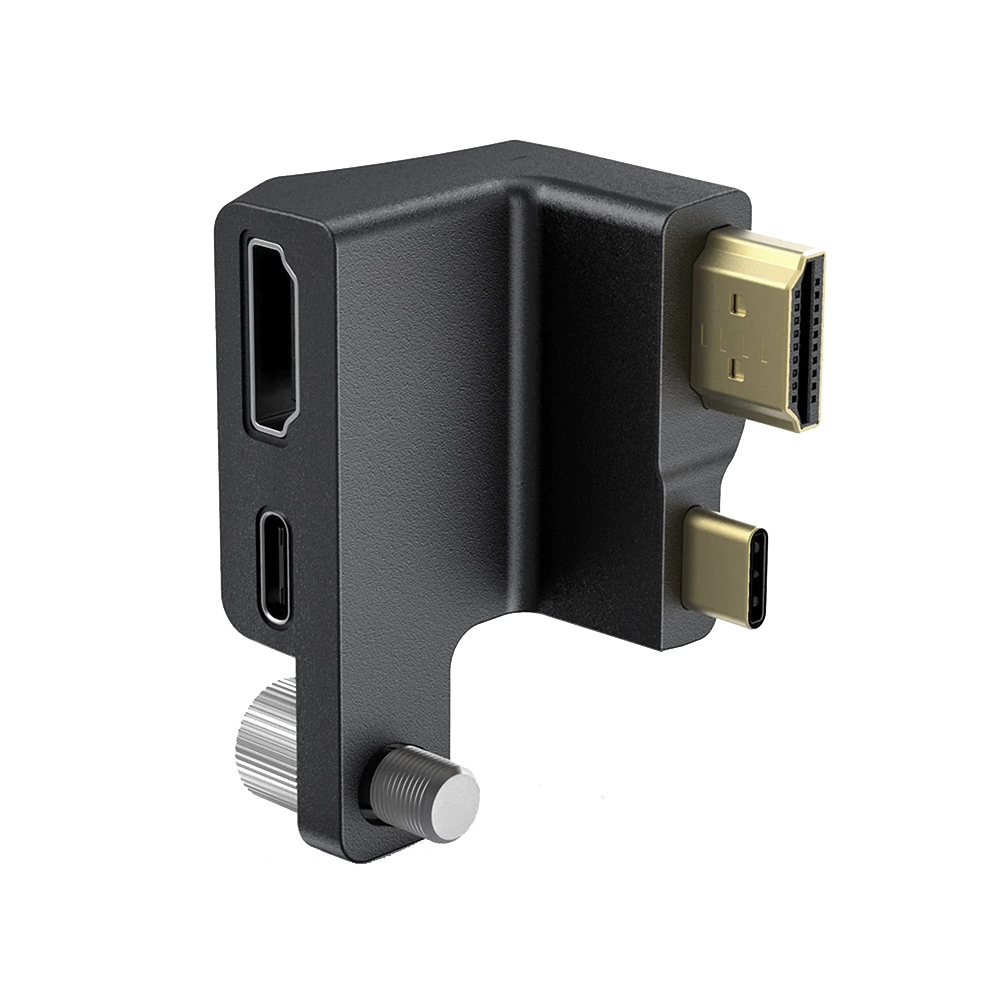 SmallRig - HDMI & Type-C Right-Angle Adapter for BMPCC 4K Camera Cage - AAA2700