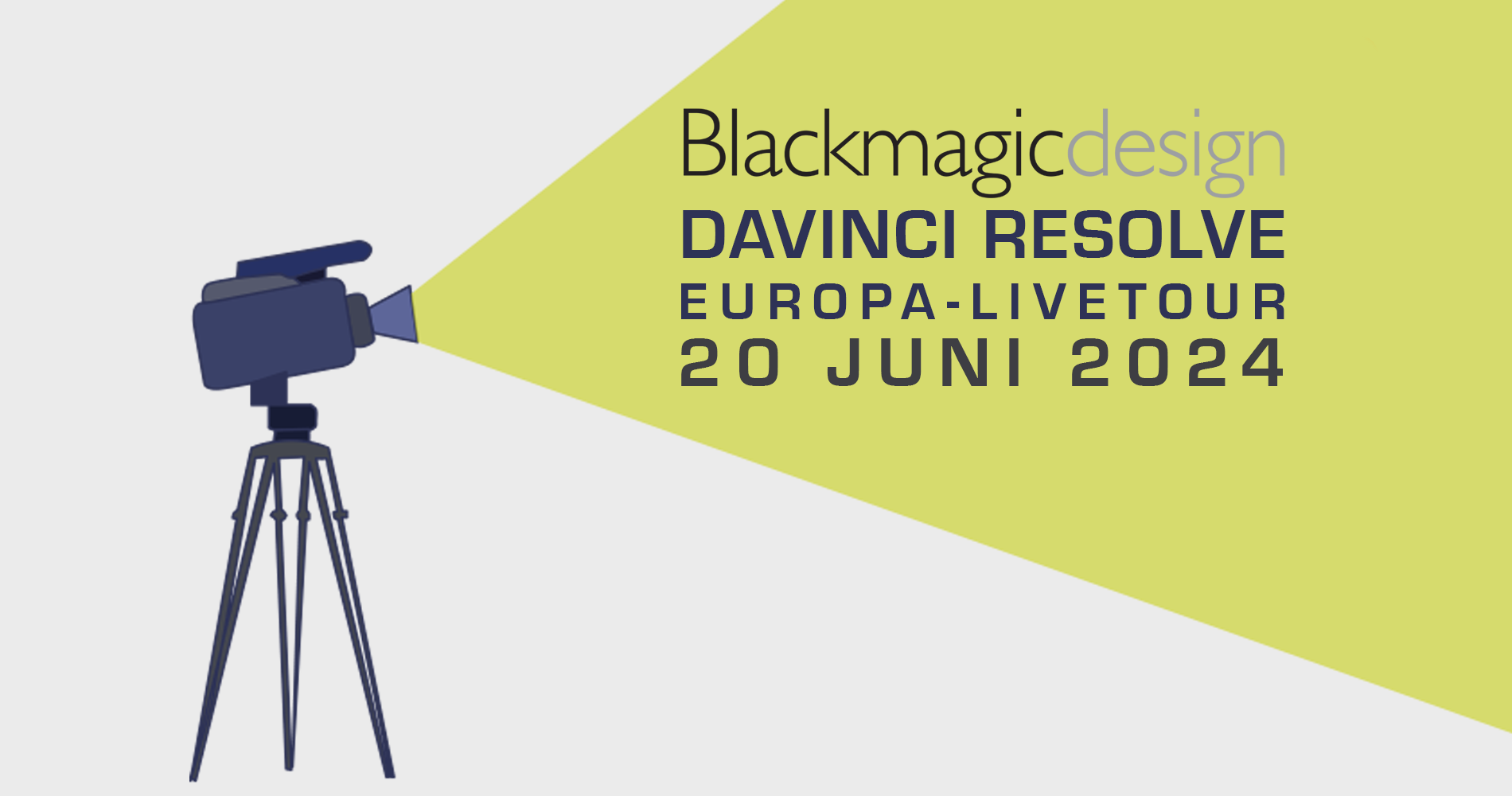 Event: Black Magic Davinci Resolve Tour