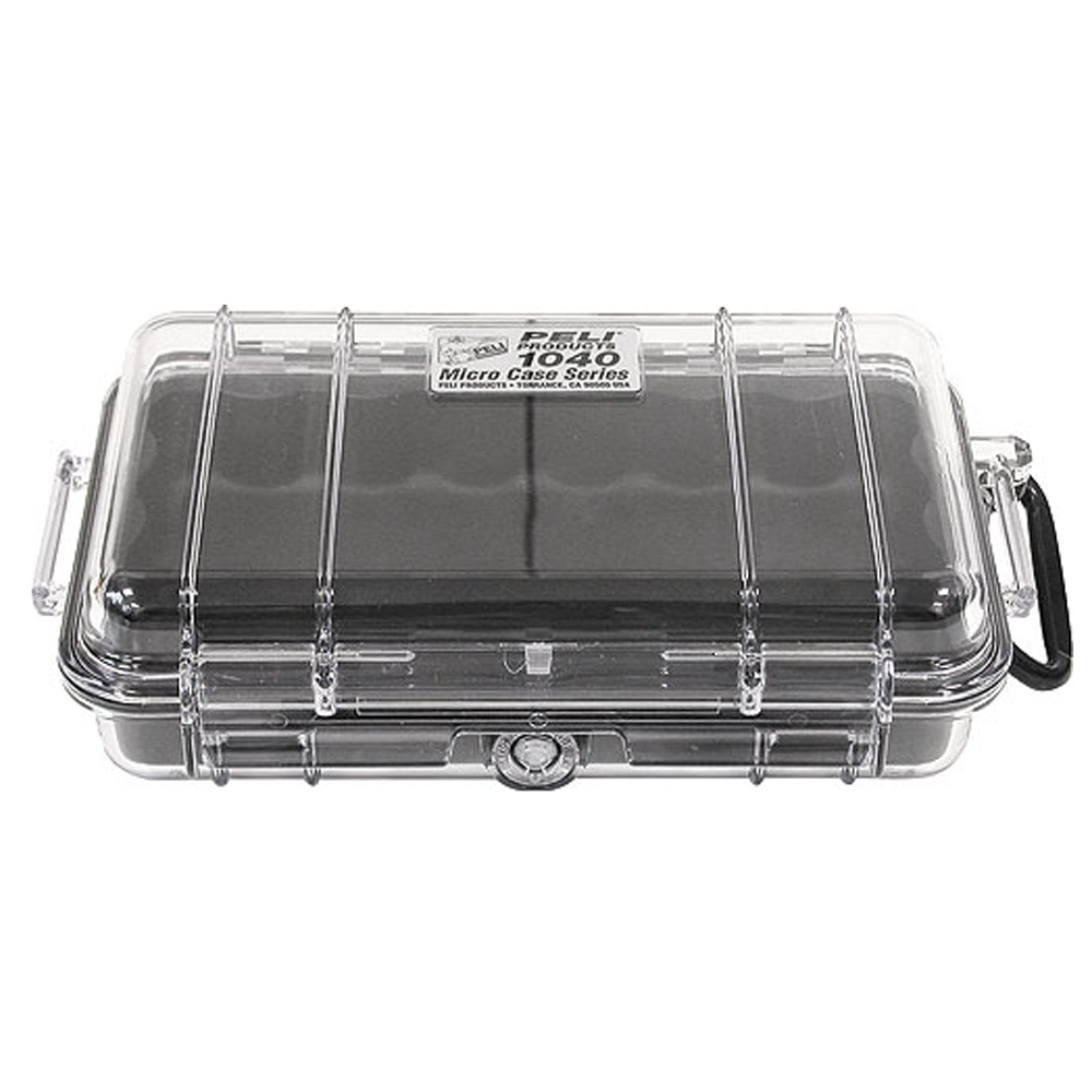 Peli - MicroCase 1040 (Schwarz / Transparent)