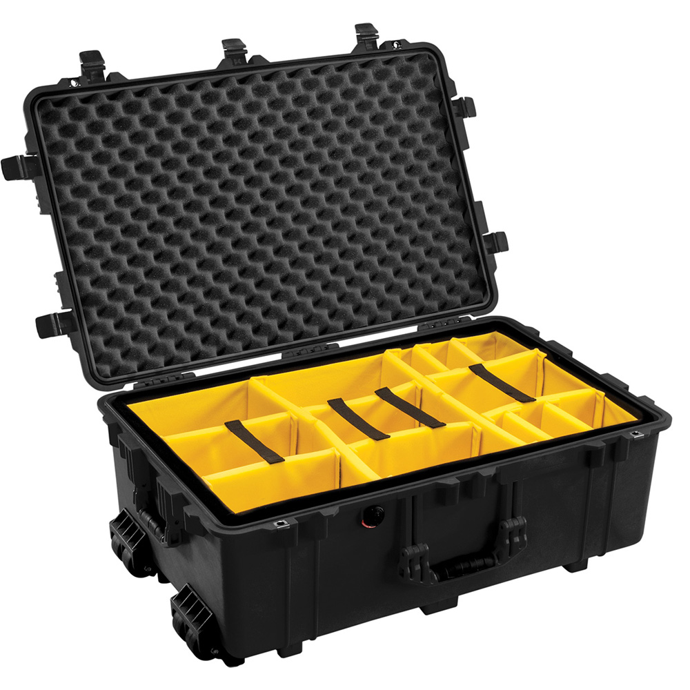 Peli - Protector Case 1650 (Schwarz) mit Divider