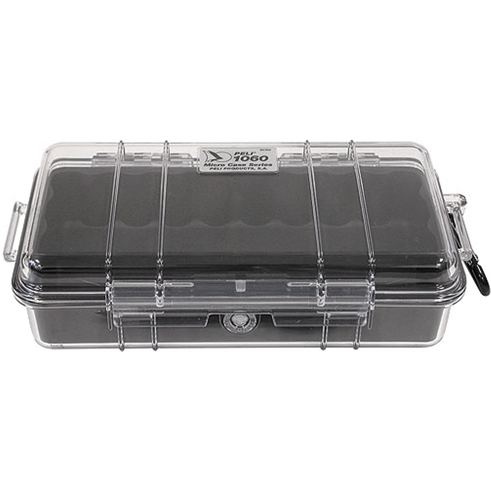 Peli - MicroCase 1060 (Schwarz / Transparent)