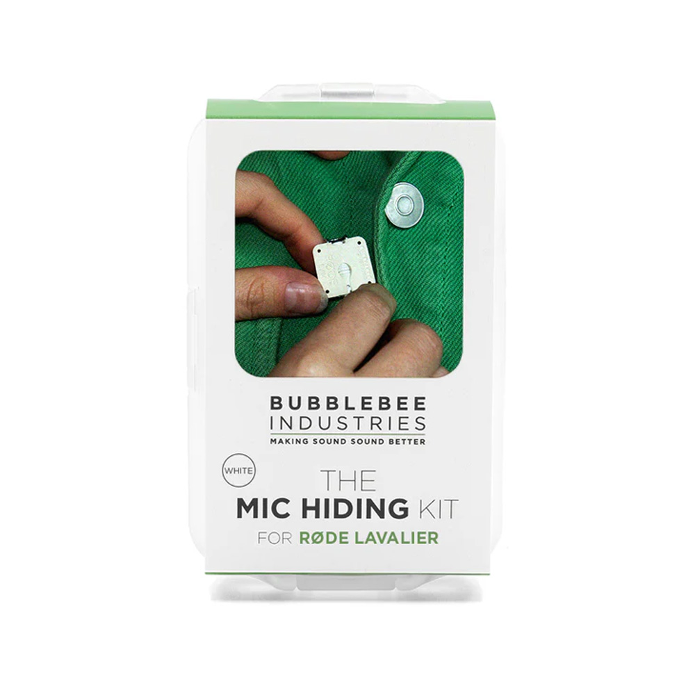 Bubblebee - The Mic Hiding Kit für Røde Lavalier, Weiß