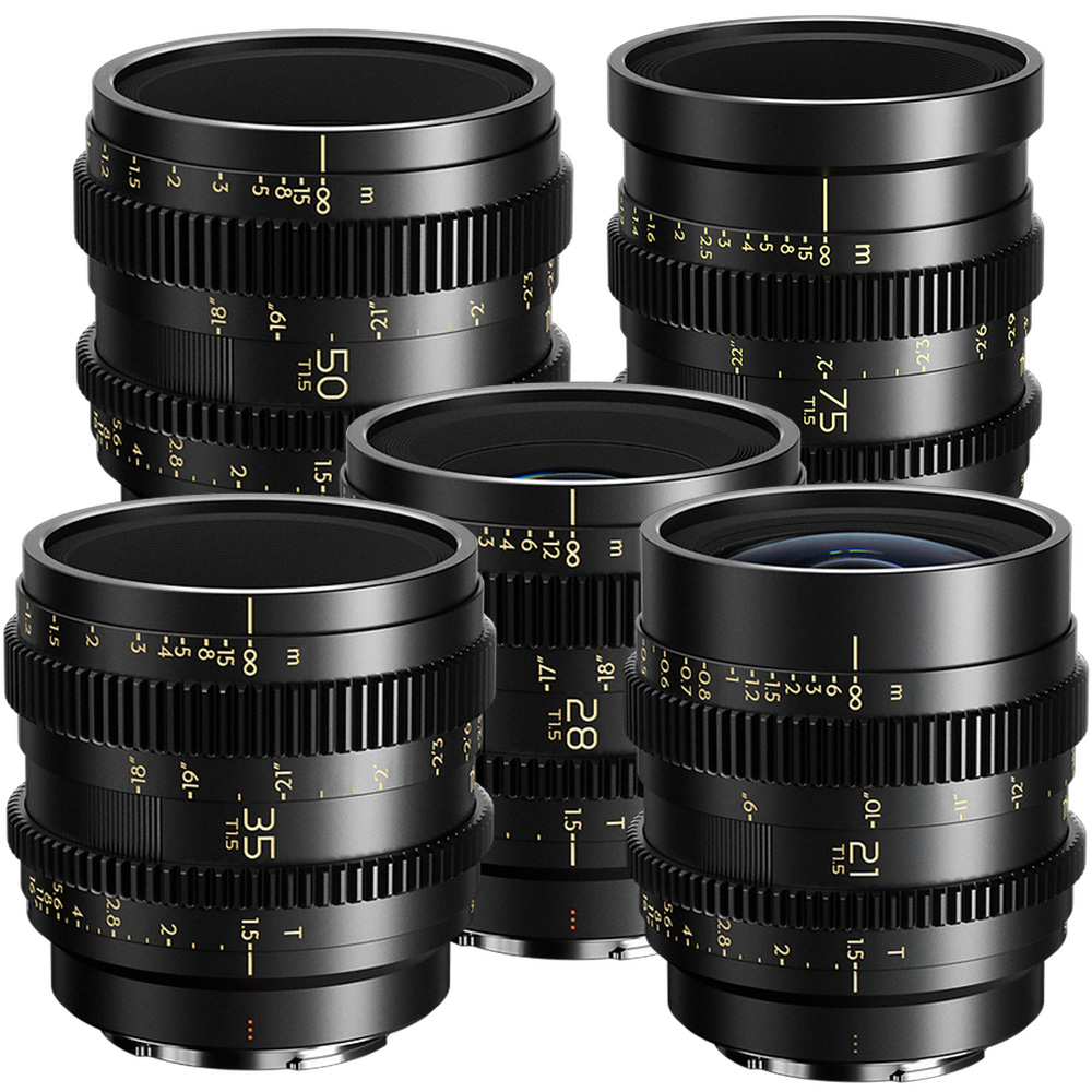 Thypoch - Simera-C 5-Lens Kit 21/28/35/50/75mm T 1.5 (E-Mount)