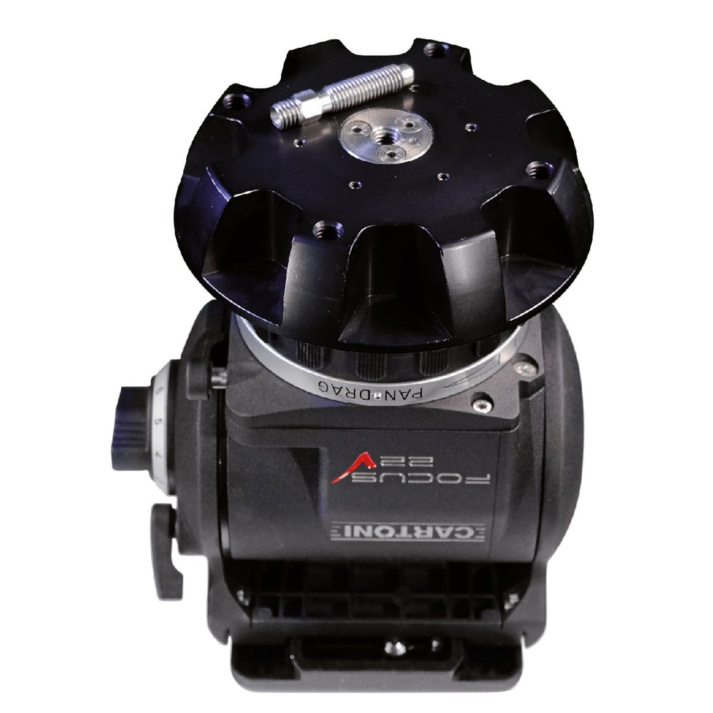 Cartoni - Focus 22 Fluid Head (150mm Schale)