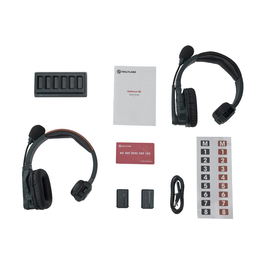 Hollyland - SOLIDCOM SE 2S Global Version (1x Master + 1x Remote Headset)