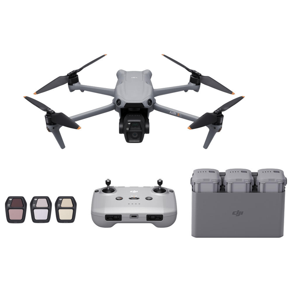 DJI - Air 3S Fly More Combo (DJI RC-N3)