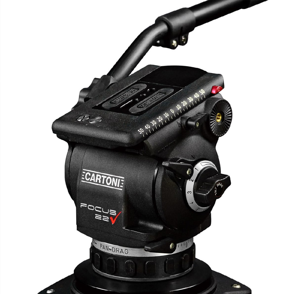 Cartoni - Focus 22 Fluid Head (150mm Schale)