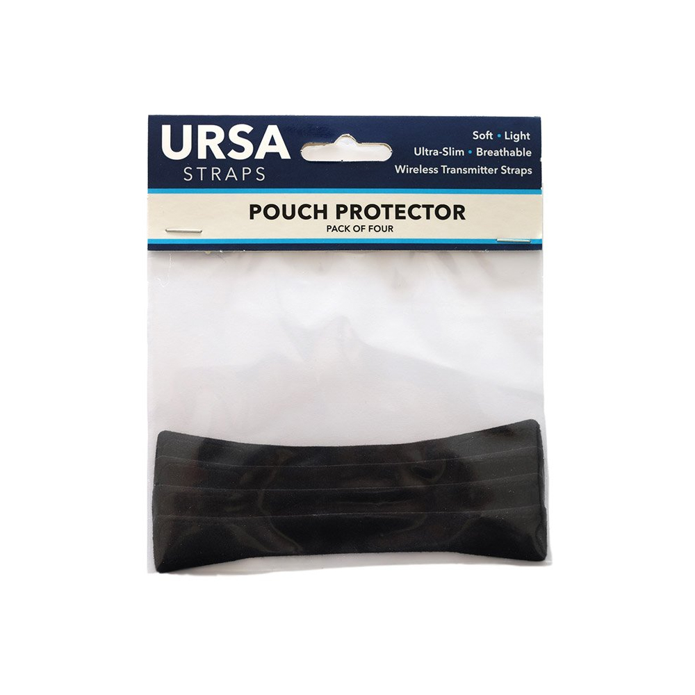 URSA STRAPS - Pouch Protector /  Schwarz / 4 Stück