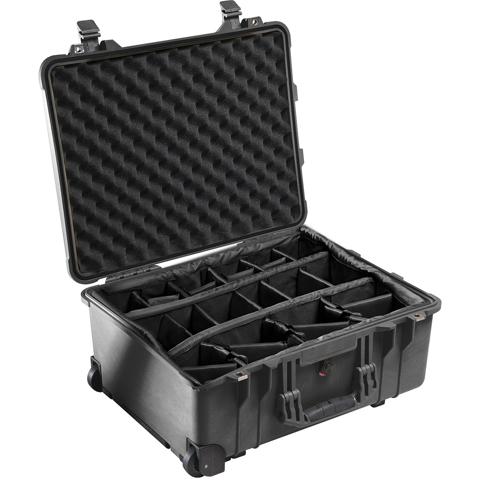 Peli - Protector Case 1560 (Schwarz) mit Divider