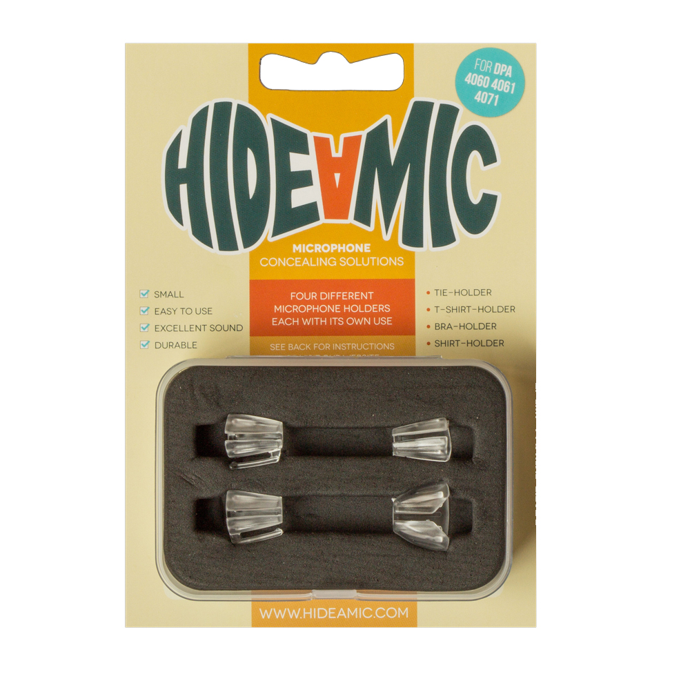 Hide a Mic - Concealer Set für DPA 4060/4071 / Transparent