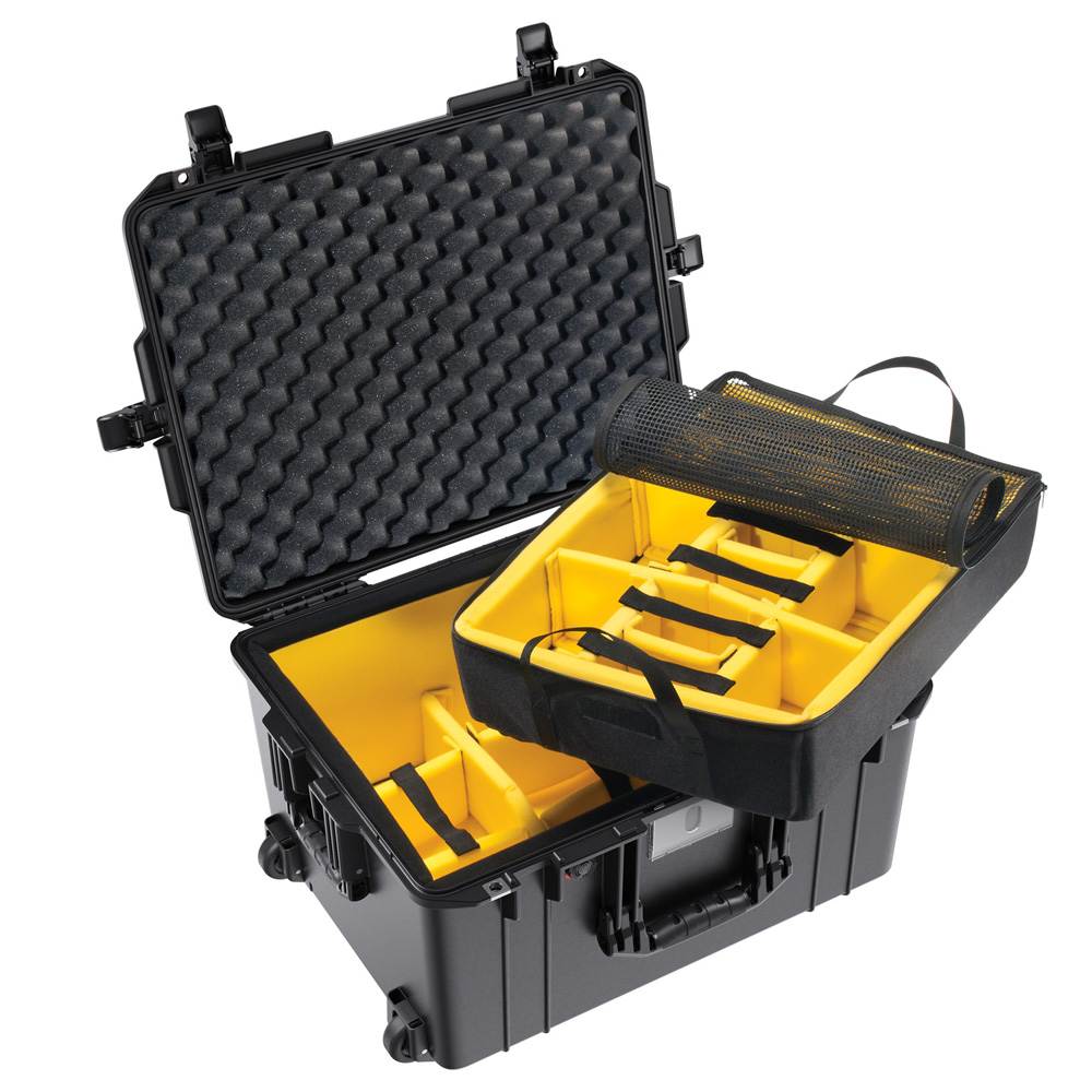 Peli - Air Case 1607 (Schwarz) mit Divider