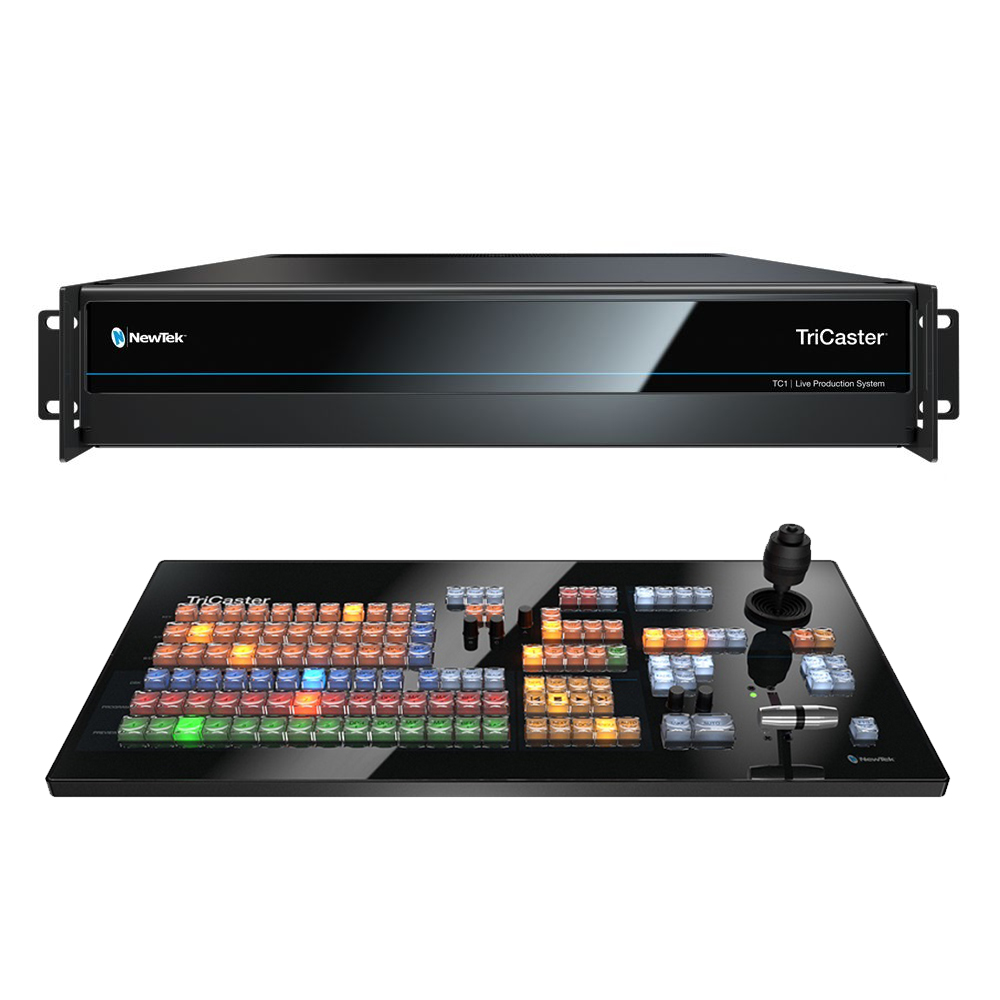 Vizrt - TriCaster TC1 (2RU) mit TC1SP Control Surface (gebraucht)