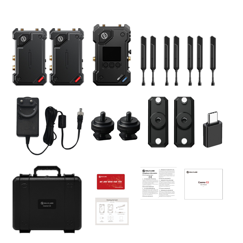 Hollyland - Cosmo C2 (2x Transmitter, 1x Receiver)