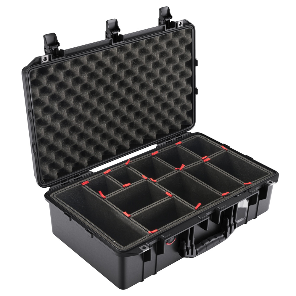 Peli - Air Case 1555 (Schwarz) mit TrekPak