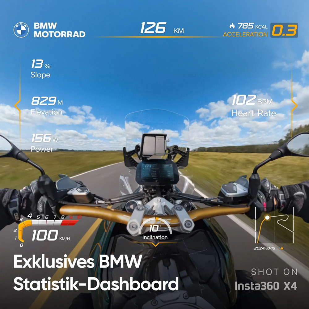 Insta360 - X4 BMW Motorrad Edition