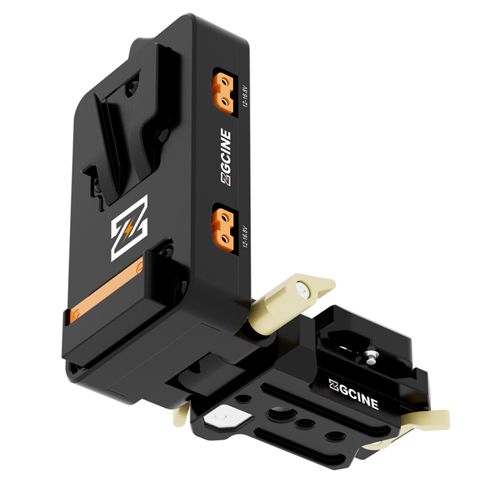 ZGCINE - V Mount Adapter Platte mit USB-C PD Outout Support