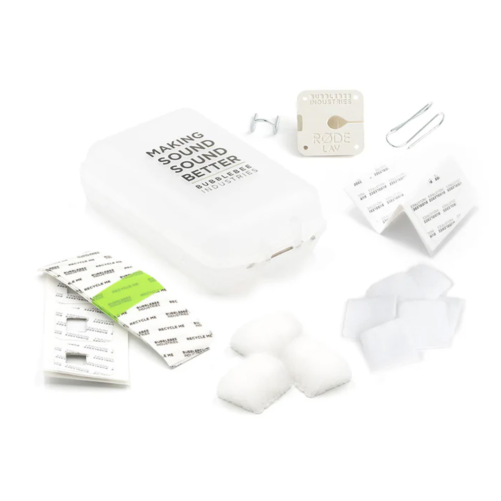 Bubblebee - The Mic Hiding Kit für Røde Lavalier, Weiß